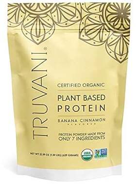 Truvani Organic Vegan Protein Powder Banana Cinnamon - 20