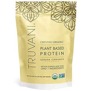 Truvani Organic Vegan Protein Powder Banana Cinnamon - 20
