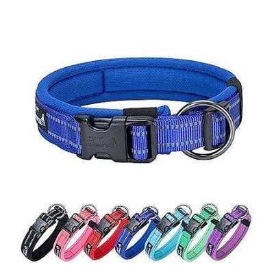 EXCELLENT ELITE SPANKER Reflective Dog Collar Classic Sof