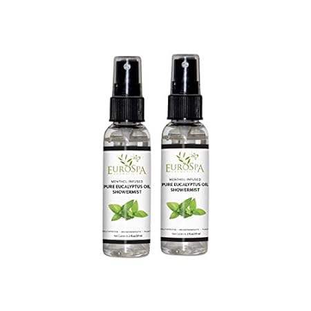EuroSpa Aromatics Pure Eucalyptus Oil ShowerMist and Stea