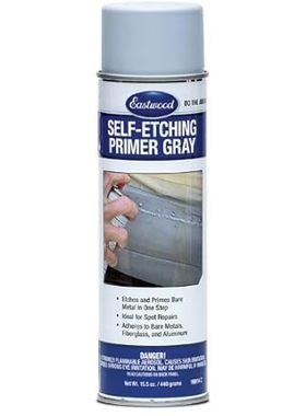 Eastwood Self Etch Primer Aerosol Gray Steel Aluminum Chr