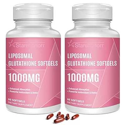Liposomal Glutathione Softgels 1500MG， Reduced Glutathion