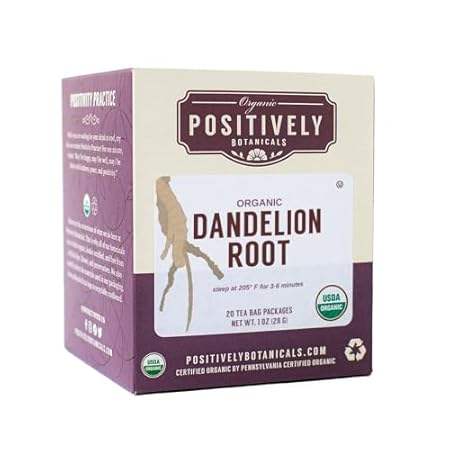 Organic Positively Botanicals Company, Dandelion Root Tea
