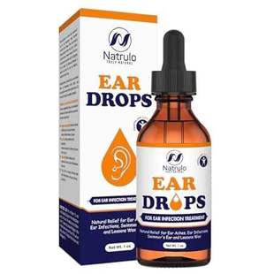 Infection Eardrops Drops Natural for Herbal Ear –