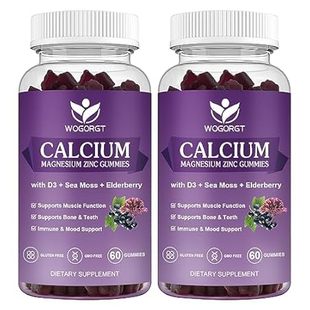 Calcium Magnesium Zinc Gummies with Vitamin D3 - High Abs