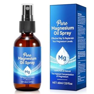 Magnesium Oil Spray, Pure Magnesium Oil Spray for Feet, T