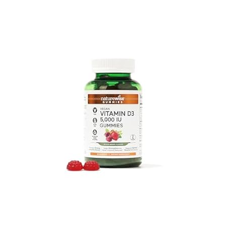 NatureWise Vitamin D3 5000 IU Gummies - Mixed Berry Flavo
