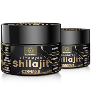 600mg Shilajit Pure Himalayan Organic Shilajit Resin - Sh