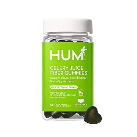 HUM Celery Juice Fiber Gummies The First Prebiotic Celery
