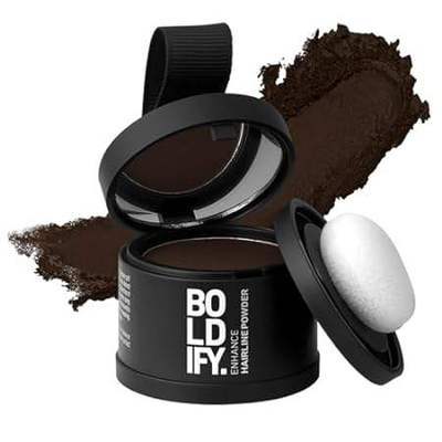 BOLDIFY Hairline Powder Instantly Conceals Hair Loss， Roo
