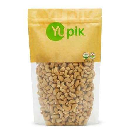 yupik organic raw cashews, 2.2 lb, kosher, gluten-free