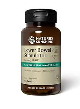 Nature's Sunshine Lower Bowel Stimulator - Helps Relieve