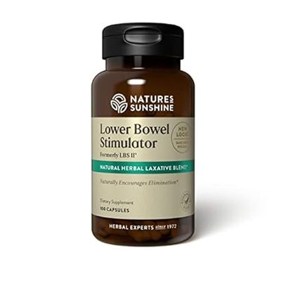 Nature's Sunshine Lower Bowel Stimulator - Helps Relieve