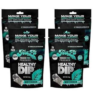 Free Pouches Tobacco Nicotine Herbal Teaza Energy