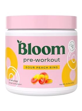 Bloom Nutrition Original Pre Workout Powder， Amino Energy