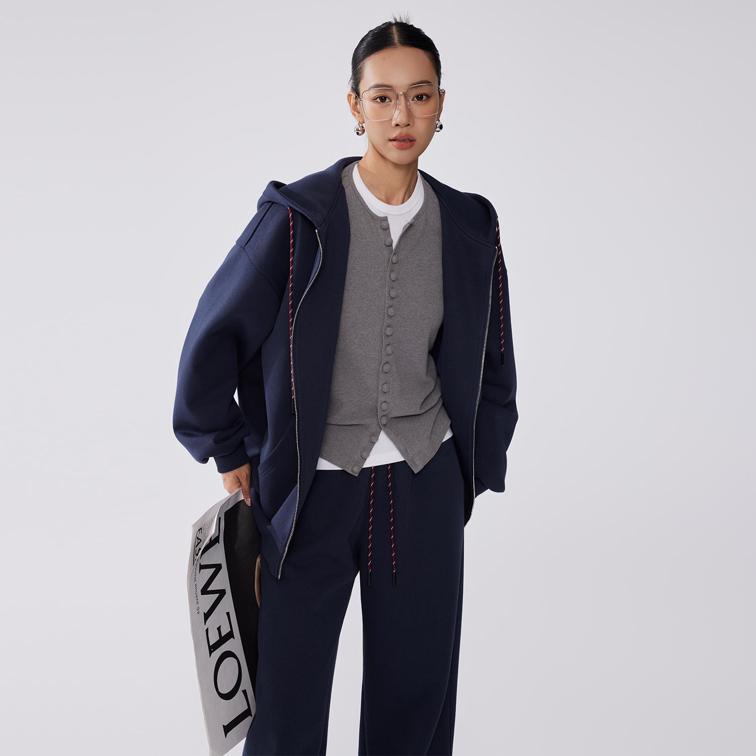 ZzZHANG冬季开衫卫衣休闲套装