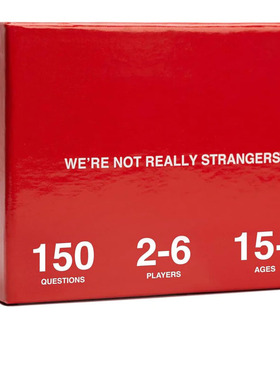 WE'RE NOT REALLY STRANGERS Card Game -150 Conversation Cards