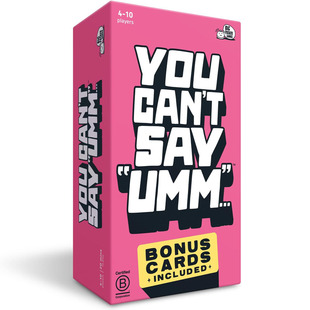 You Can't Say UMM: A Party Game Fast-Paced Family Word Games