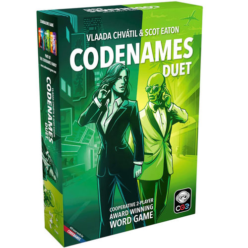 行动代号Codenamesduet益智卡牌