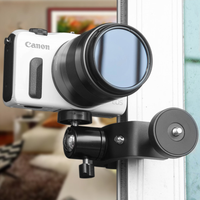 单反摄影大力夹微单DV摄像机监控摄像头录视频拍抖音爬楼夹桌窗户