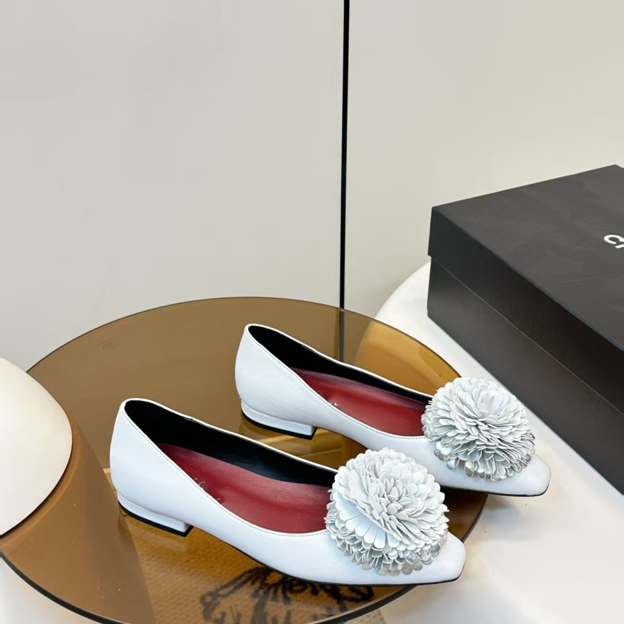 Super Rare高定 小香风山茶花玛丽珍女26新款厚底一脚蹬单鞋凉鞋,女鞋,玛丽珍鞋,淘宝优惠券,粉丝福利购,淘宝优惠卷