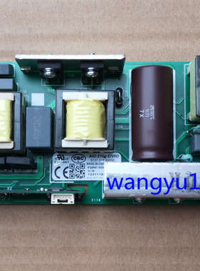 夏普投影机XG-350SA/XG-350XA/XG-H360SA/XG-H360XA/H370SA/H370XA/H380SA/H380XA电源板 AIO 210g C/V0C/D