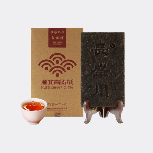 羊来茶往茶礼砖长盛川盛世青砖茶