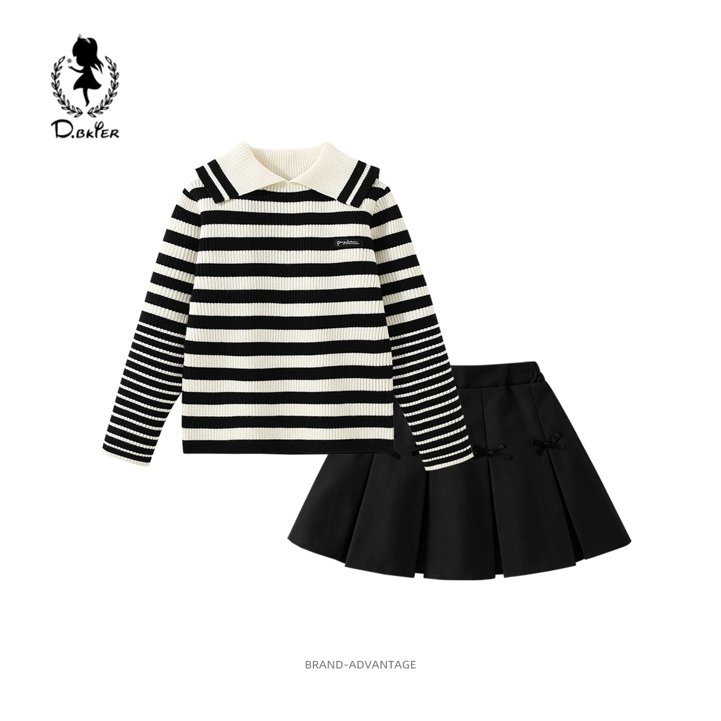 【今年流行】品牌女童套装衣服