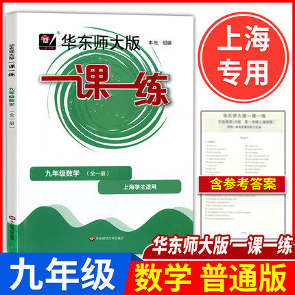 新版华东师大版一课数学九年