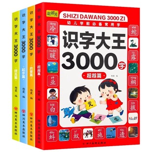 提高篇 起步篇 超越篇 启蒙篇 识字大王3000字