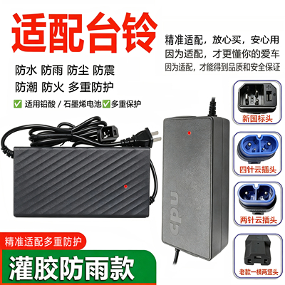 适配台铃电动车充电器60V72V38Ah