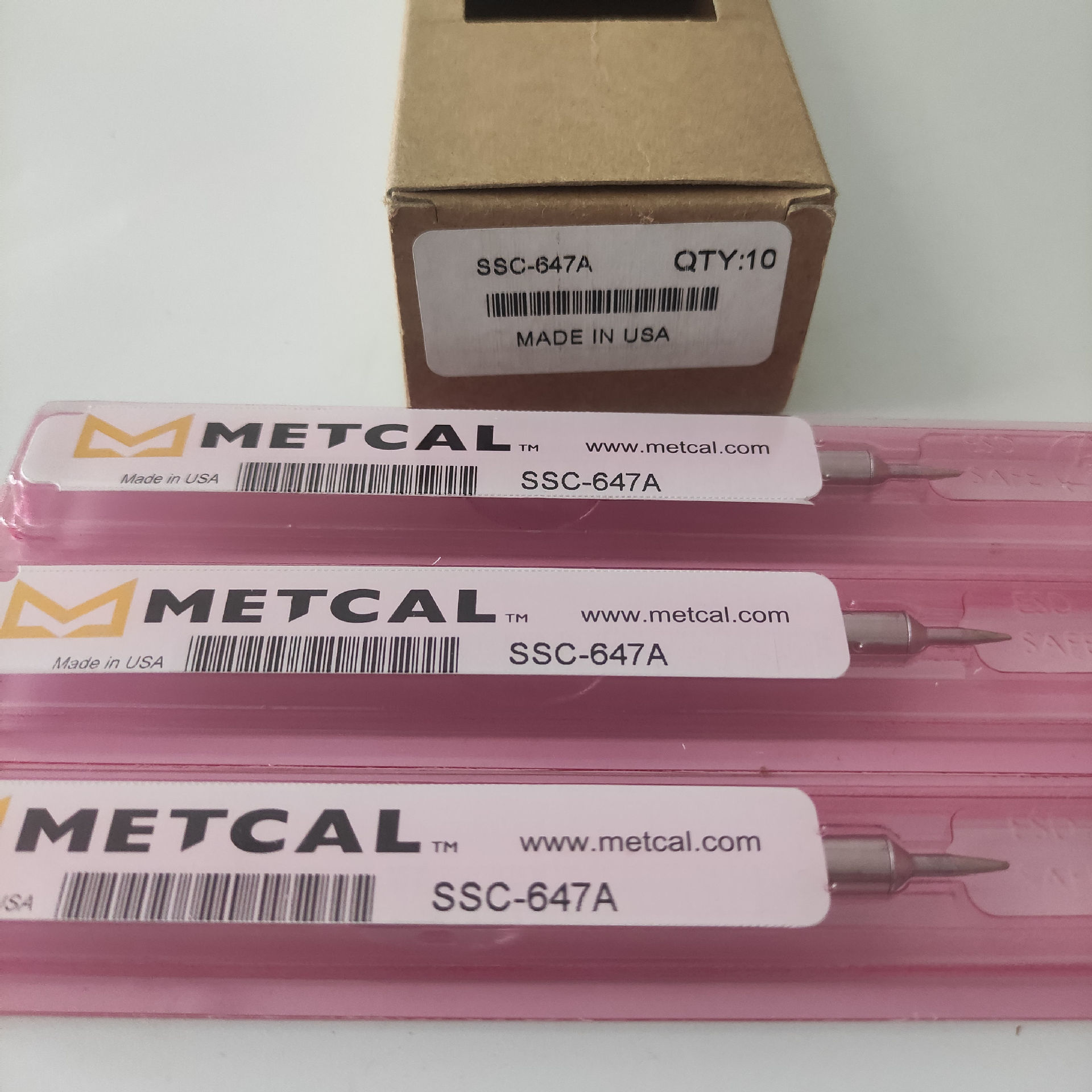 美国奥科 METCAL OKI SSC-647A 烙铁头 可用于 MFR-H6-SSC