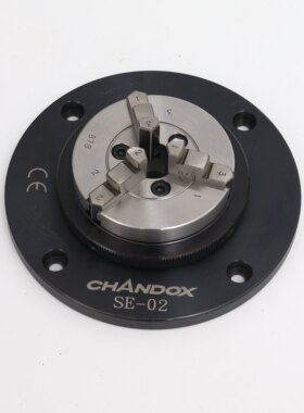台湾千岛超薄手动夹盘CHANDOX三爪手动测量用夹头SE 03 04 05