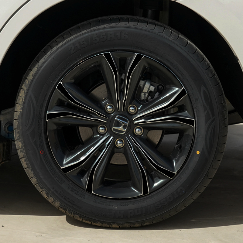 22款本田享域改装轮毂贴纸16寸专用车贴划痕遮盖装饰个性防水贴膜