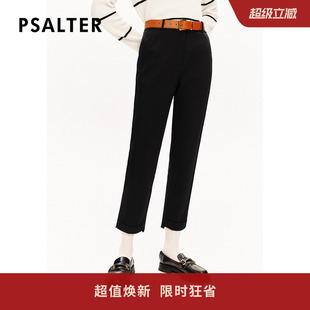 冬款 诗篇专选简约百搭显瘦显腿长磨毛弹力烟管裤 休闲裤