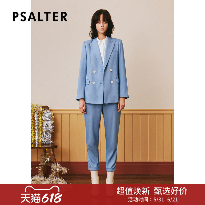 【春夏热卖】诗篇专选秋天丝莱赛尔醋酸西装九分裤休闲裤