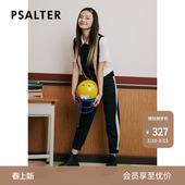 诗篇夏宽松显瘦松紧腰收脚运动裤 休闲裤