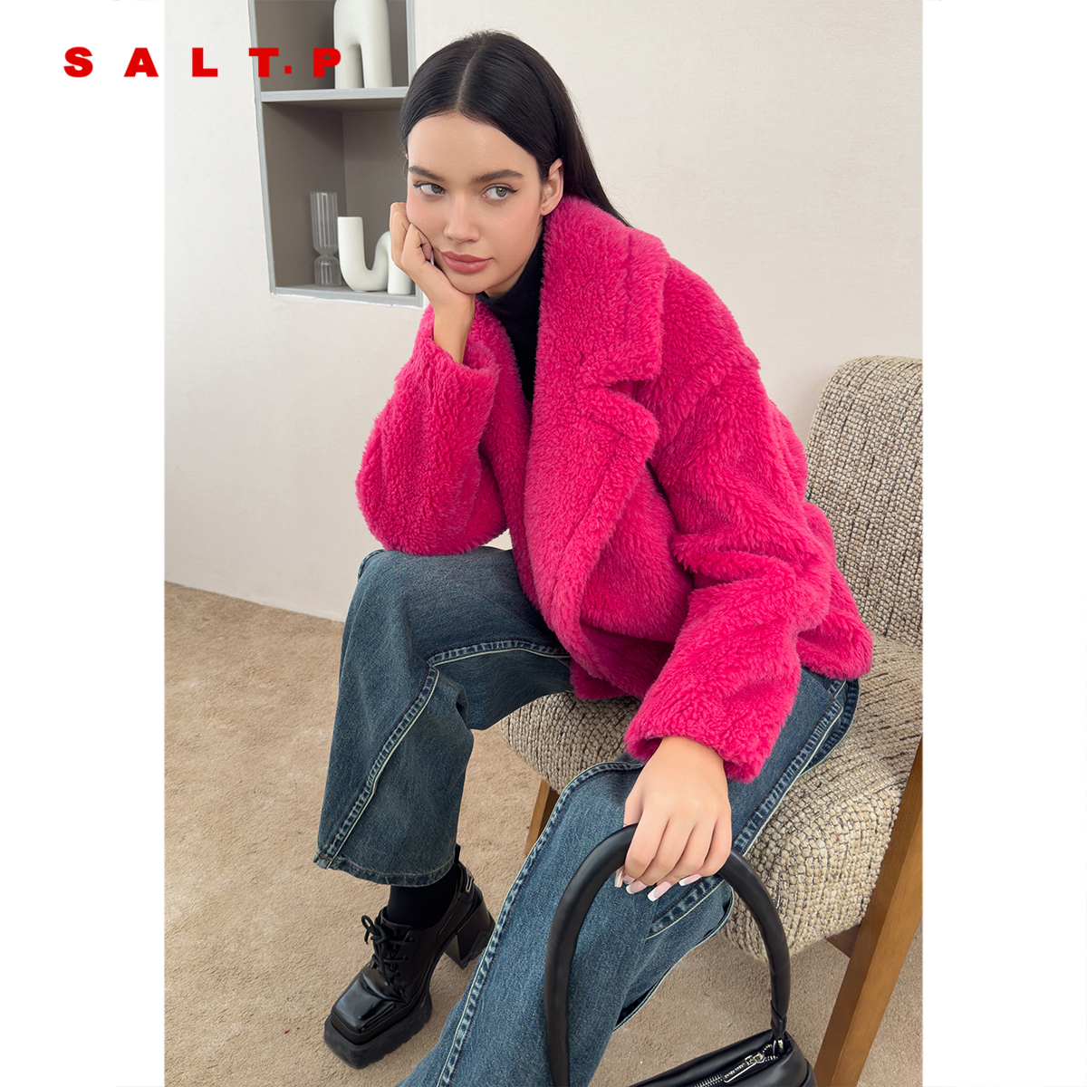 【廖廖粉丝专享】可颜冬季新款短外套AC34510360