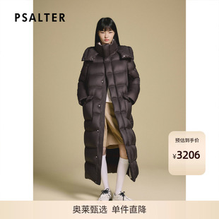 PSALTER诗篇美拉德连帽加厚长款羽绒服女2025冬款