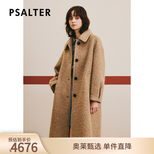 PSALTER诗篇羊毛大衣毛绒毛呢外套冬