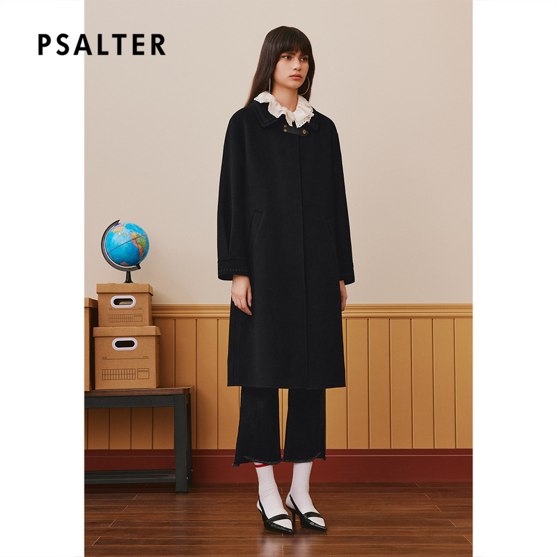 【廖廖粉丝专享】诗篇冬季新款毛呢外套6C33580080