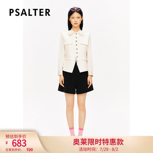 PSALTER诗篇宽松显瘦简约百搭高腰短裤 休闲裤 夏款