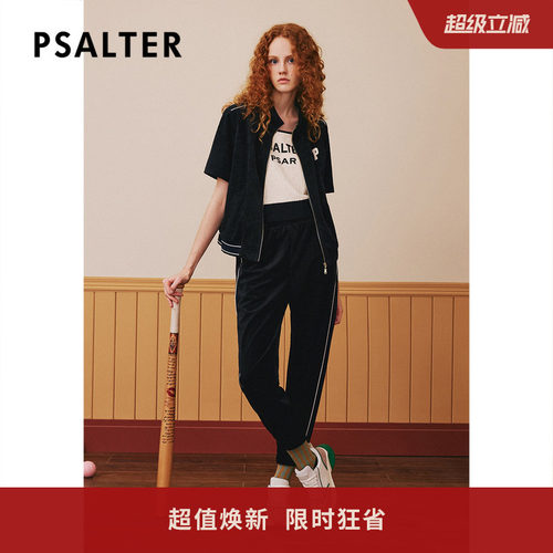 PSALTER诗篇秋宽松立领学院运动风短袖外套