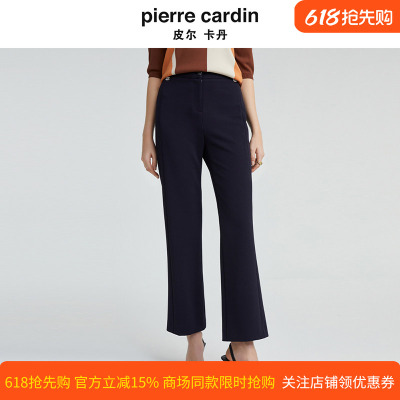 爆款皮尔卡丹女装时尚气质微弹商务西装裤通勤百搭裤P4316T4992N0