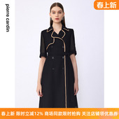 通勤轻商务风衣式 商场同款 新款 夏季 连衣裙 皮尔卡丹女装