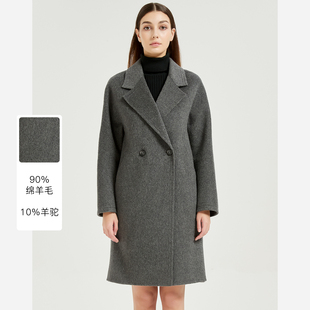 经典 法式 商务通勤日常保暖大衣CD54CL019H0 秋冬新款 皮尔卡丹女装