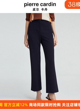 爆款皮尔卡丹女装时尚气质微弹商务西装裤通勤百搭裤P4316T4992N0