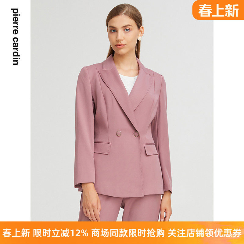 商场同款皮尔卡丹女装新款优雅知性干练通勤西服上衣P1353U1915F0