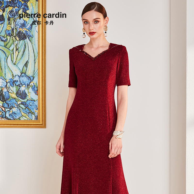 皮尔卡丹女装连衣裙p0212ds01t0