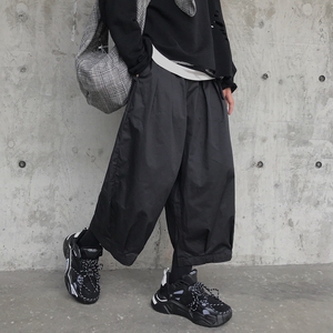 XZ216-K23-F55 S-2XL 中性/情侣/男 咔叽美系灯笼裤宽松长裤图片